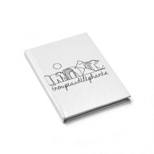 Troupeaudelephants Carnet Pages Blanches