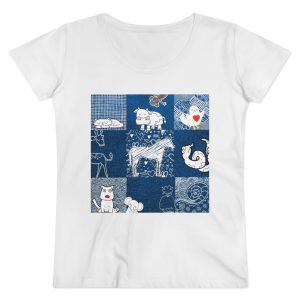 T-shirt Doodling Animal